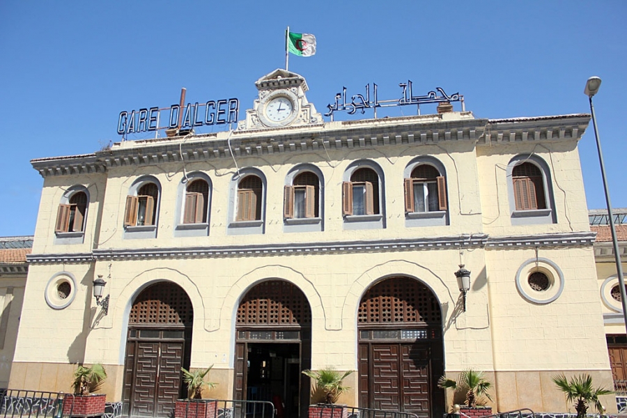 Gare d'Alger Front.