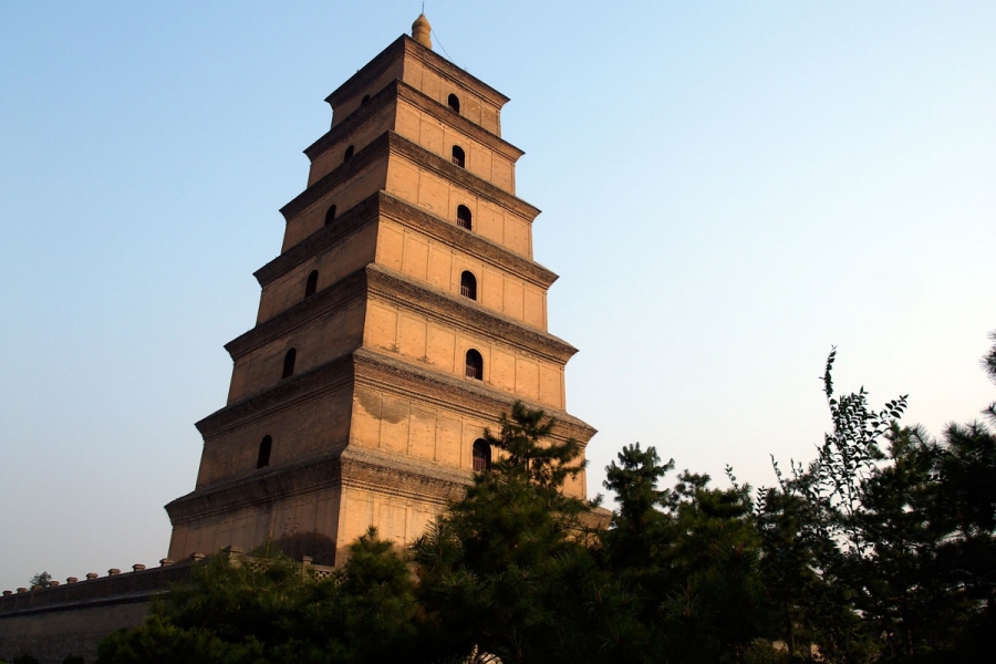 Big Wild Goose Pagoda, Xi'an.
